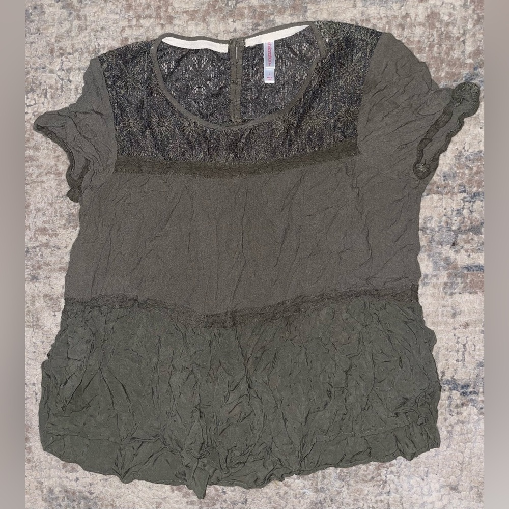 Xhilaration blouse size large